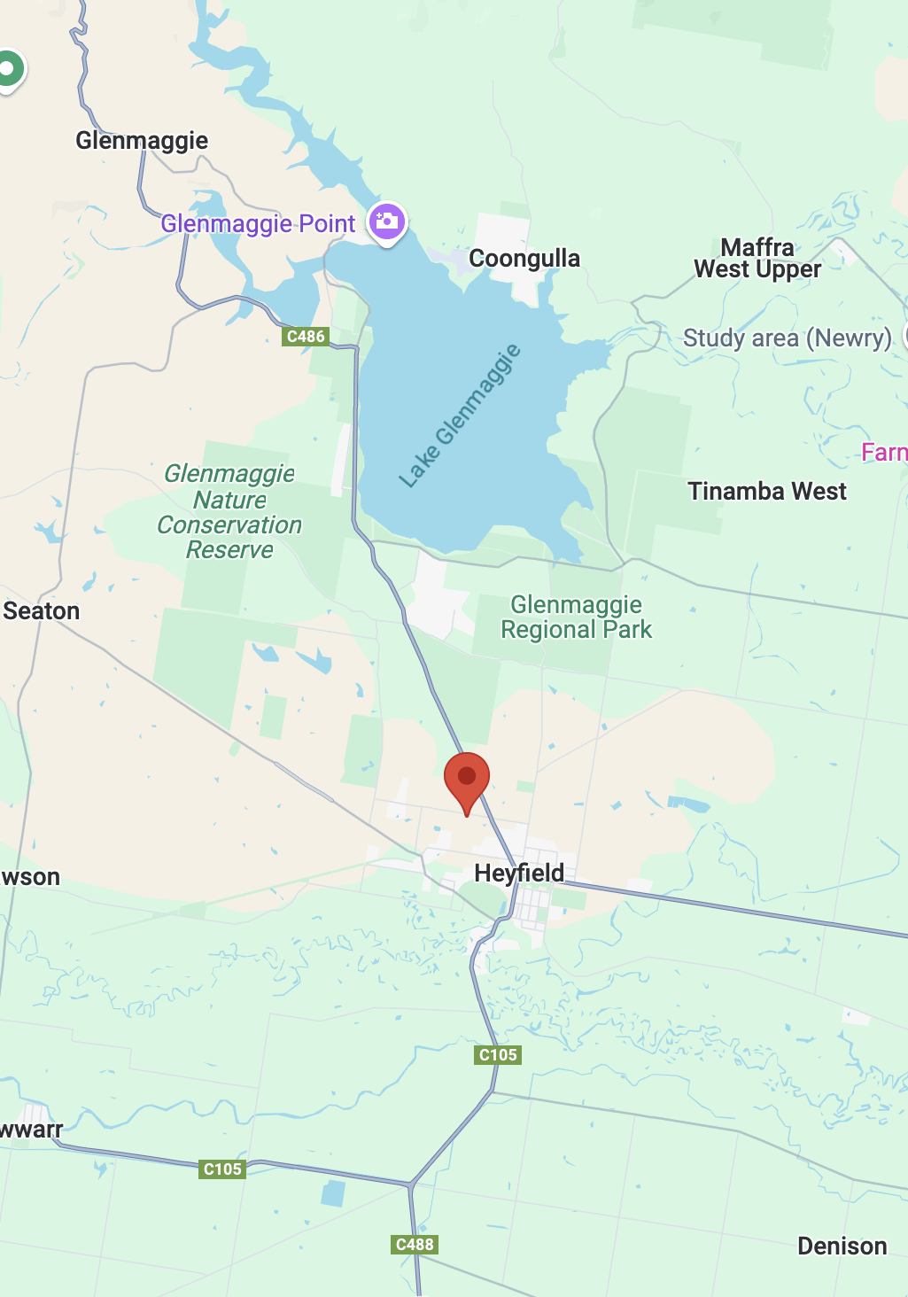 image of a map of farmworx location